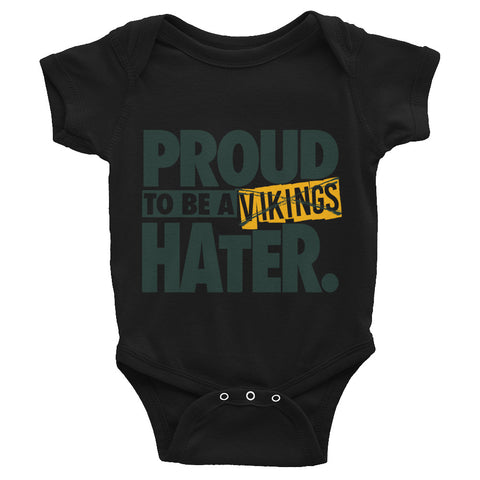 Proud Vikings Hater Infant Bodysuit