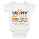I Poop Cowboy Colors Onesie