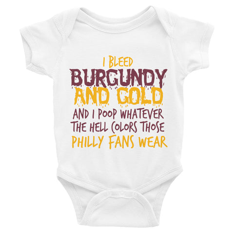 I Poop Philly Colors Onesie