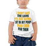 I Don't Hate the Lions Toddler Short Sleeve Tee - Packers