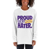 Proud Packers Hater Long sleeve t-shirt