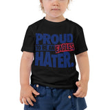 Proud Eagles Hater Toddler Short Sleeve Tee