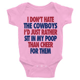 I Don't Hate Dallas Onesie - Giants