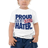 Proud Eagles Hater Toddler Short Sleeve Tee