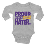 Proud Packers Hater Infant Long Sleeve Bodysuit