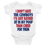 I Don't Hate Dallas Onesie - Giants