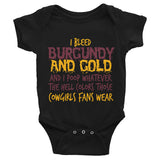 I Poop Cowboy Colors Onesie