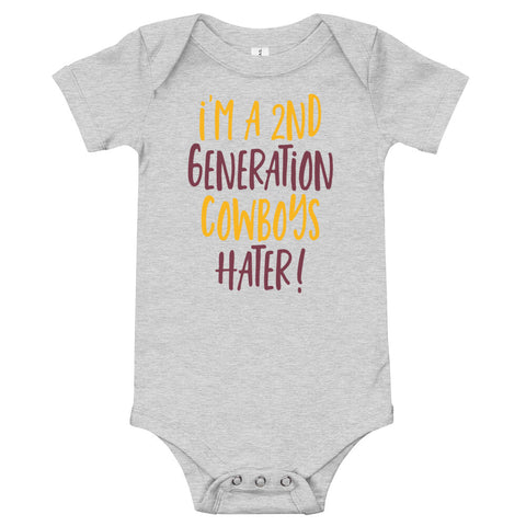 2nd Generation Cowboys Hater Onesie