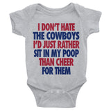 I Don't Hate Dallas Onesie - Giants