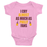 Boo Hoo Crybaby Philly Fans Onesie