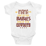 Mama Won't Let Me Grow Up To Be A Cowboy!  Redskin Onesie