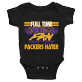 Full Time Vikings Fan Infant Bodysuit