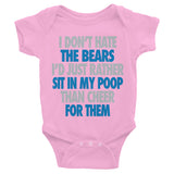I don't Hate the Bears Infant Bodysuit - Lions