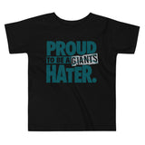 Proud Giants Hater Toddler Tee