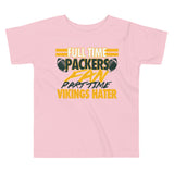 Full Time Packers Fan Toddler Short Sleeve Tee