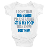 I don't Hate the Bears Infant Bodysuit - Lions