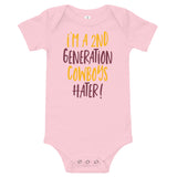 2nd Generation Cowboys Hater Onesie