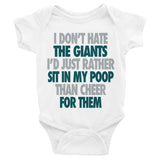 I Don't Hate The Giants Onesie - Philadelphia