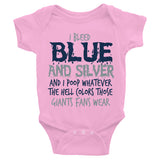 I Poop Giants Blue!  Dallas Onesie