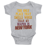 New York Stinks Worse Than My Diaper Onesie